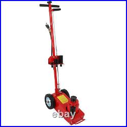35 Ton Hydraulic Floor Jack Heavy Duty Wheels Lift Truck Bus Air Commercial