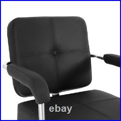 360° Black Heavy Duty Hydraulic Barber Chair Salon Beauty Stylist 360° Black Heavy Duty Hydraulic Barber Chair Salon Beauty Stylist