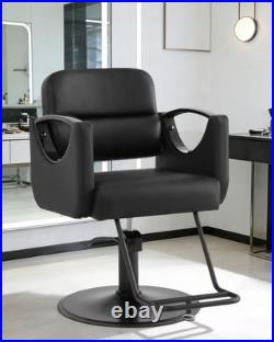 360° Heavy Duty Hydraulic Black Barber Chair Salon Hair Stylist 360° Heavy Duty Hydraulic Black Barber Chair Salon Hair Stylist