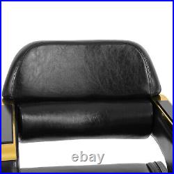 360° Hydraulic Barber Chair Heavy Duty Salon Beauty Stylist Black+Gold