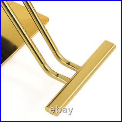 360° Hydraulic Barber Chair Heavy Duty Salon Beauty Stylist Black+Gold