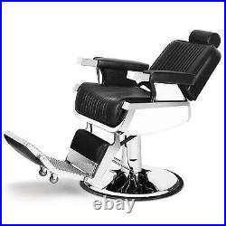 360° Swivel Heavy Duty Recliner Hydraulic Barber Chair Tattoo Salon Spa Beauty