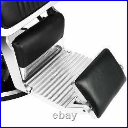 360° Swivel Heavy Duty Recliner Hydraulic Barber Chair Tattoo Salon Spa Beauty