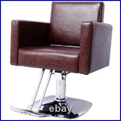 360° Swivel Salon Chair with Heavy Duty Hydraulic Pump Supports 330 lbs 360° Swivel Salon Chair with Heavy Duty Hydraulic Pump Supports 330 lbs