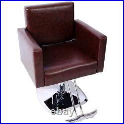 360° Swivel Salon Chair with Heavy Duty Hydraulic Pump Supports 330 lbs 360° Swivel Salon Chair with Heavy Duty Hydraulic Pump Supports 330 lbs