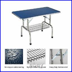 36 Pet Grooming Table Adjustable TWO Arms Heavy Duty Table for Dog Cat Foldable