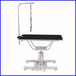 36x24 Pet Hydraulic Grooming Table Dog Cat Adjustable Heavy Duty with Arm Noose