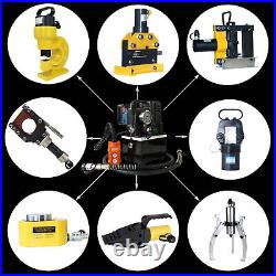 3L Heavy Duty Hydraulic Pump Portable Hydraulic Oil Pump Electric 1.2KW 3700rpm