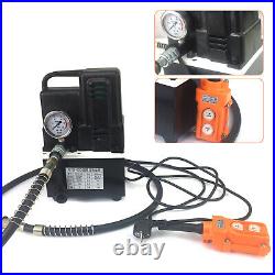 3L Heavy Duty Hydraulic Pump Portable Hydraulic Oil Pump Electric 1.2KW 3700rpm