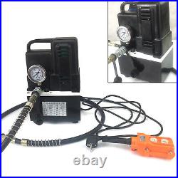 3L Heavy Duty Hydraulic Pump Portable Hydraulic Oil Pump Electric 1.2KW 3700rpm