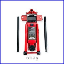 3Ton Heavy Duty Hydraulic Low Profile Trolley Jack 75-505mm Lifting Car Garage
