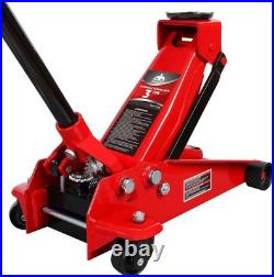 3 Ton Capacity Fast Lift Service Jack Steel Heavy Duty Hydraulic Car Jack