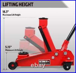 3 Ton Capacity Fast Lift Service Jack Steel Heavy Duty Hydraulic Car Jack