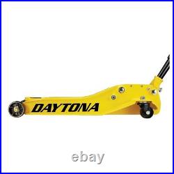 3 Ton Daytona Professional Steel Floor Jack Super Heavy Premium Duty Rapid Pump