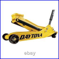 3 Ton Daytona Professional Steel Floor Jack Super Heavy Premium Duty Rapid Pump