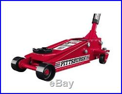 3 Ton Floor Jack With Rapid Pump Lift Steel Heavy Duty Car Truck Red Raise Car