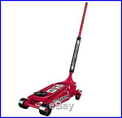 3 Ton Floor Jack With Rapid Pump Lift Steel Heavy Duty Car Truck Red Raise Car