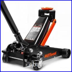 3 Ton Heavy Duty Hydraulic Floor Jack for Car (6600 lbs) With Single Piston