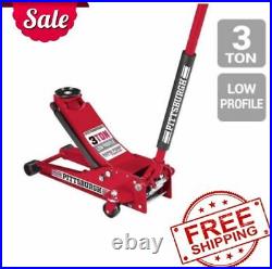 3 Ton Heavy Duty Steel Low Profile Rapid Pump Floor Jack Show Car Low Rider NEW