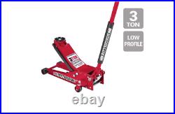 3 Ton Heavy Duty Steel Low Profile Rapid Pump Floor Jack Show Car Low Rider NEW