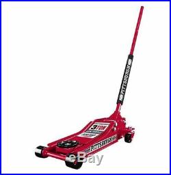 3 Ton Heavy Duty Steel Ultra LOW PROFILE Floor Jack Rapid Pump Show Car Lowrider