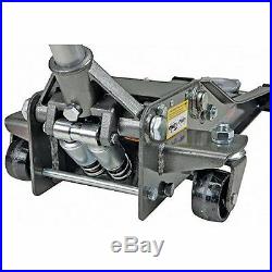 3 Ton Heavy Duty Steel Ultra LOW PROFILE Floor Jack Rapid Pump Show Car Lowrider