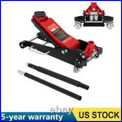 3 Ton Low Profile Floor Jack Car Heavy Duty Hydraulic with Jack Dual Piston Pump