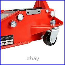 3 Ton Low Profile Floor Jack Heavy-duty Steel Dual Piston Hydraulic Pump