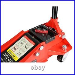 3 Ton Low Profile Floor Jack Heavy-duty Steel Dual Piston Hydraulic Pump