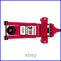 3 Ton Low Profile Steel Heavy Duty Floor Jack with Rapid Pump