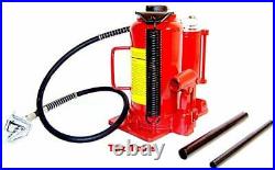 40,000lb Air and Hydraulic Bottle Jack 20 ton Heavy Duty Truck Repair Air Jack