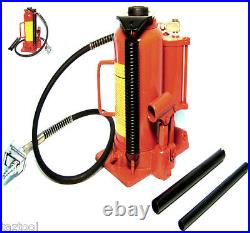 40,000lb Air and Hydraulic Bottle Jack 20 ton Heavy Duty Truck Repair Air Jack