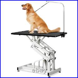 42.5 Hydraulic Pet Dog Grooming Table, Heavy Duty Professional Drying Table
