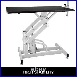 42.5'' x 23.6'' Z-lift Hydraulic Dog Pet Grooming Table Heavy Duty iron frame