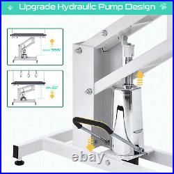 43.3 Dog Pet Grooming Table Heavy Duty Z-Lift Hydraulic Grooming Table 350lbs