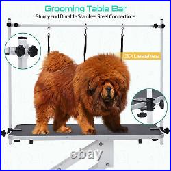 43.3 Dog Pet Grooming Table Heavy Duty Z-Lift Hydraulic Grooming Table 350lbs
