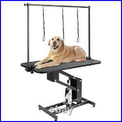 43'' Hydraulic Pet Dog Grooming Table Heavy Duty Large Pets Trimming Table 400lb