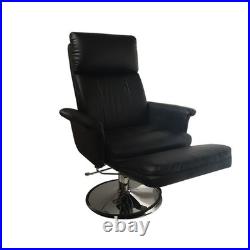 440lb Heavy Duty Hydraulic Black Bed Chair Portable Folding w Adjustable Height