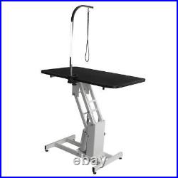45 Pet Dog Grooming Table Heavy Duty Z-Lift Hydraulic With Adjustable Arm Noose