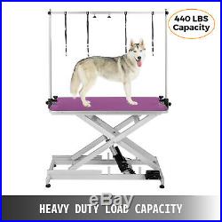 46X 26 Electric Pet Dog Grooming Table Lifting 440Lbs Large Bath Stable Safe