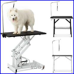 46''/36''/32'' Hydraulic Dog Pet Grooming Table Heavy Duty Big Size Z-Lift Pet