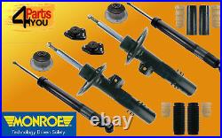 4X MONROE Shock Absorbers SET BMW X3 E83 dampers kit Front + REAR High Quality