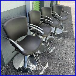 4 Hair Salon Chair Styling Heavy Duty Hydraulic Pump Barber Chair Local Pickup
