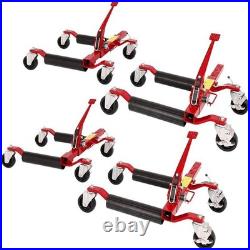 4 PACK Car Wheel Dolly 6000 Lbs Heavy Duty Hydraulic Vehicle Positioning Jacks