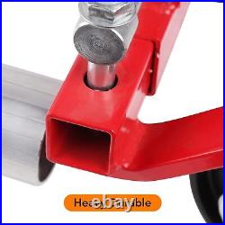 4 PCS Heavy Duty Hydraulic Wheel Dolly Tire Jack Lift Car Positioning 1500 LBS
