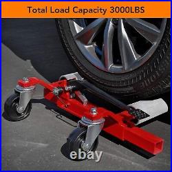 4 PCS Heavy Duty Hydraulic Wheel Dolly Tire Jack Lift Car Positioning 1500 LBS