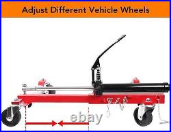 4 PCS Heavy Duty Hydraulic Wheel Dolly Tire Jack Lift Car Positioning 1500 LBS