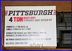 4 Ton Heavy Duty Body Repair Kit Hydraulic Super Heavy 42lbs Pittsburgh A3