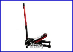 4 Ton Heavy Duty Ultra Low Profile Steel Floor Trolley Jack with Quick Lift