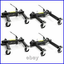 4x Vehicle Positioning Hydraulic Wheel Skates Dolly Jack HEAVY DUTY